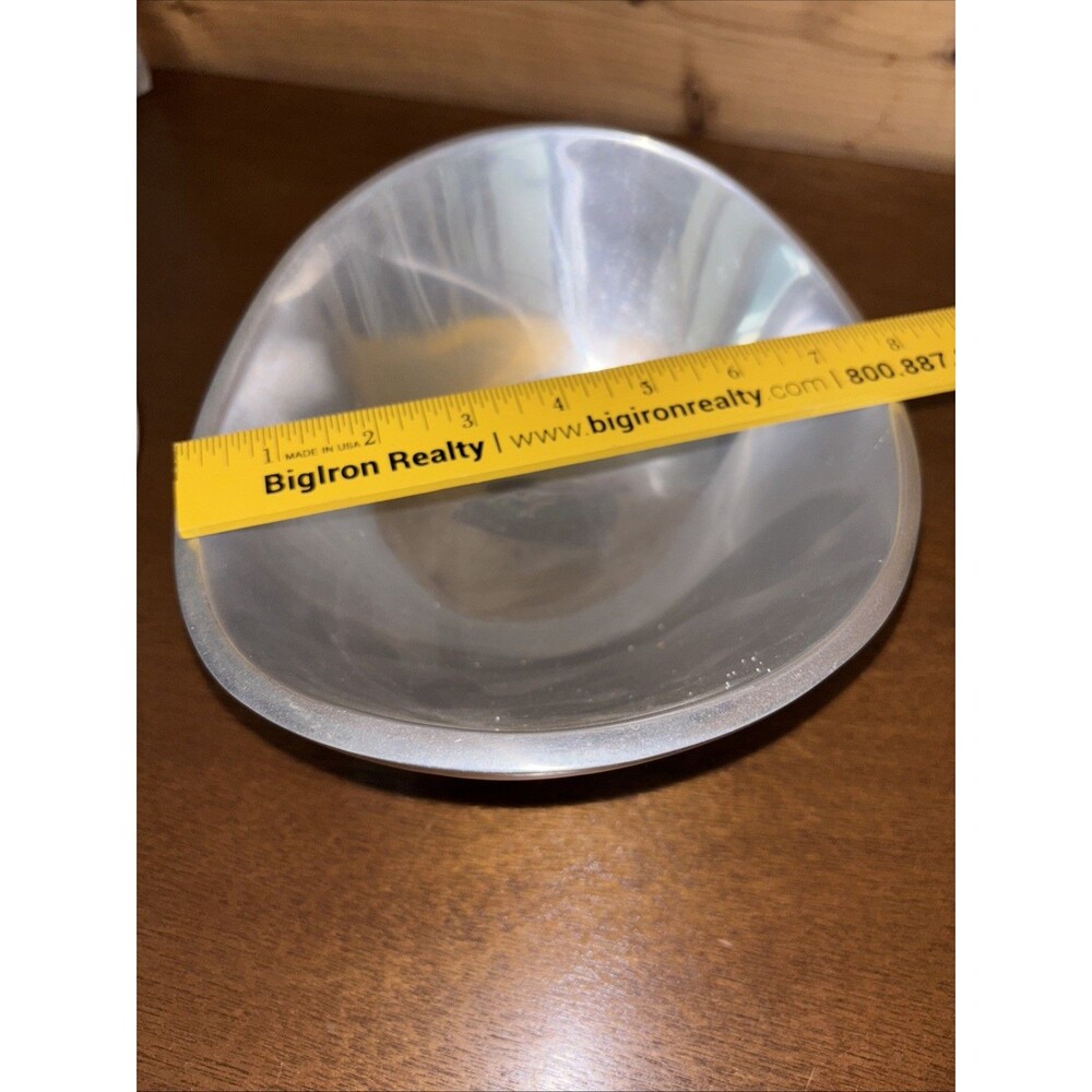 Nambe Bowl Butterfly Mid Century Modern 569 Aluminum Alloy 1967 Richard K Thomas - Picture 6 of 6